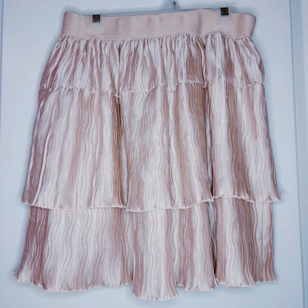 Ruffle layered skirt